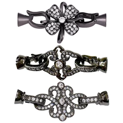 Juya DIY Jewelry Components Fastener Connector Lock Clasps Accessories For Women Natural Stones Pearls Beadwork Jewelry Making