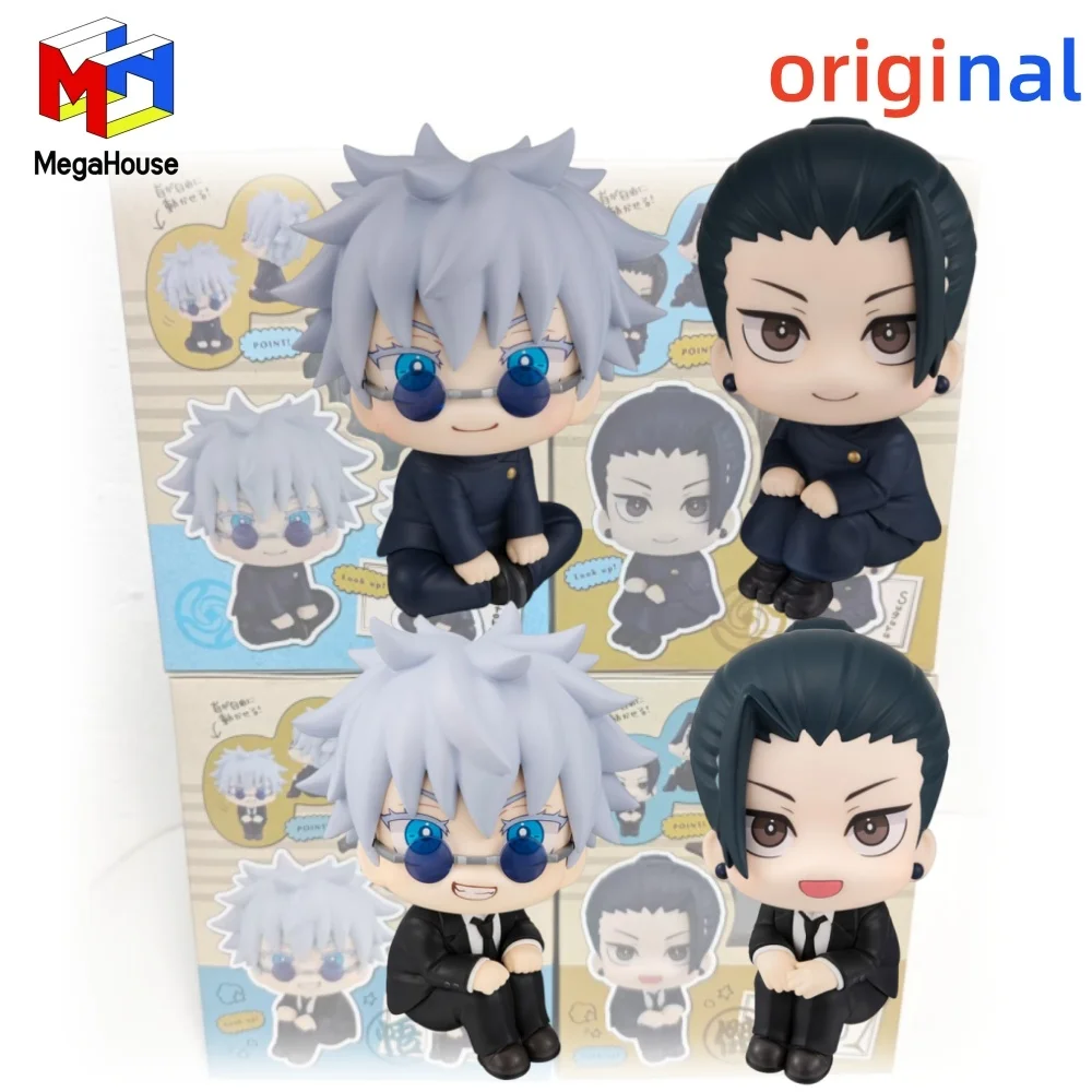 

Megahouse Jujutsu Kaisen Anime Satoru Gojo & Geto Suguru & Okkotsu Yuta Костюм Фигурки Модель Фигурка Оригинальное Украшение