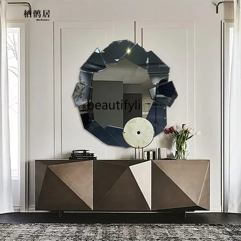Irregular decoration, makeup, bathroom mirror glow, ornament props, wall lights, simple wind6239