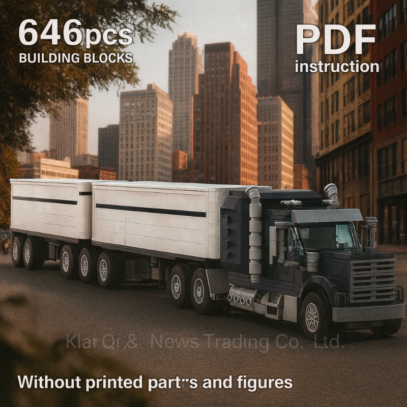 

Модель данина, классический грузовик, набор строительных блоков, сделай сам, сборка кирпичей, коллекция автомобилей, развивающие игрушки, подарок