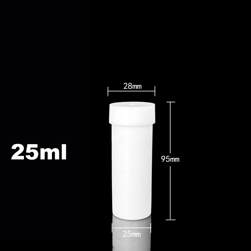High-Purity PTFE Digestion Vessel with Cap Graphite Block Compatible Acid-Resistant 5ml~100ml