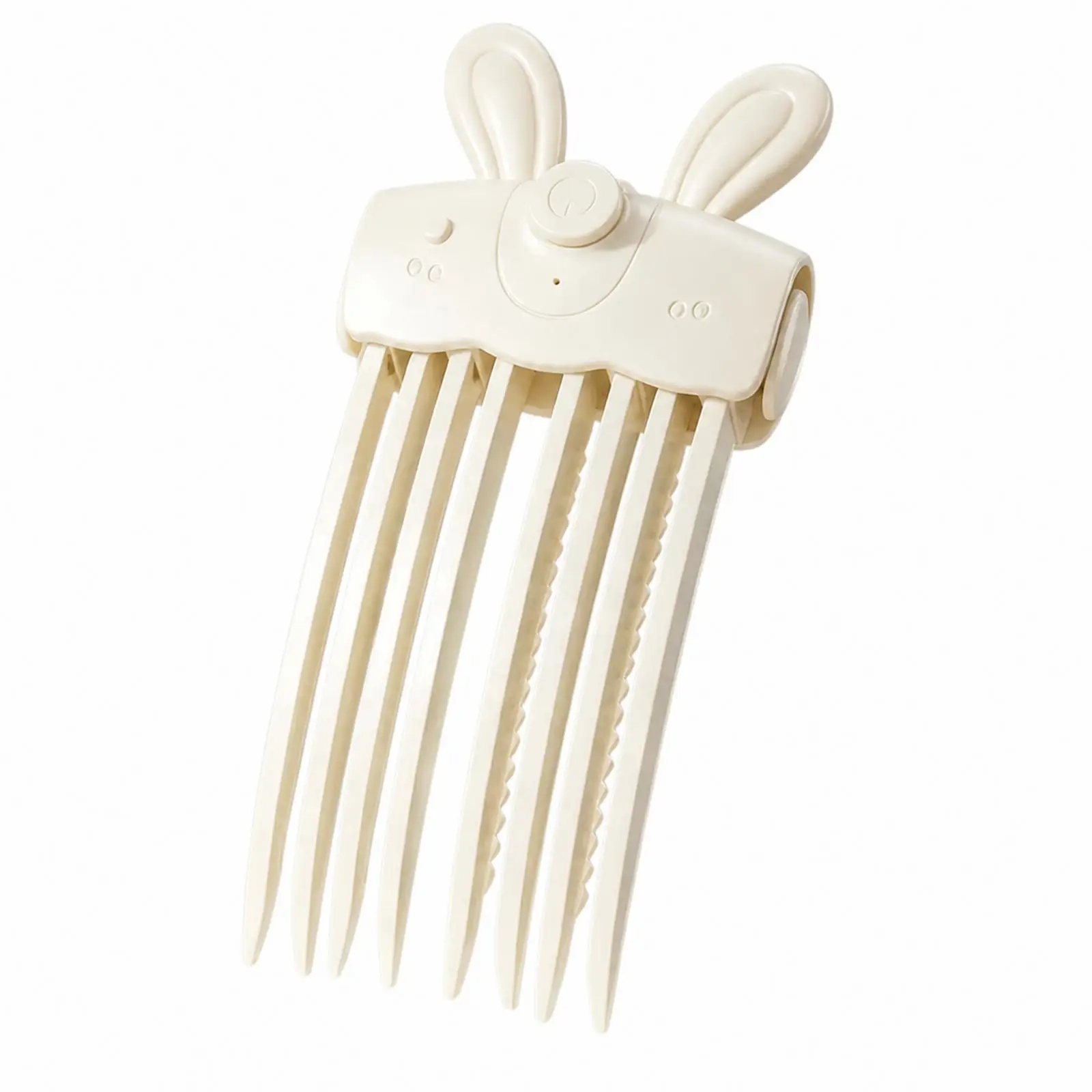 Heated Volumizing Clip Comb for Hair Root Lifting Styling Tool with Adjustable Temperature Settings for Home Salon Use