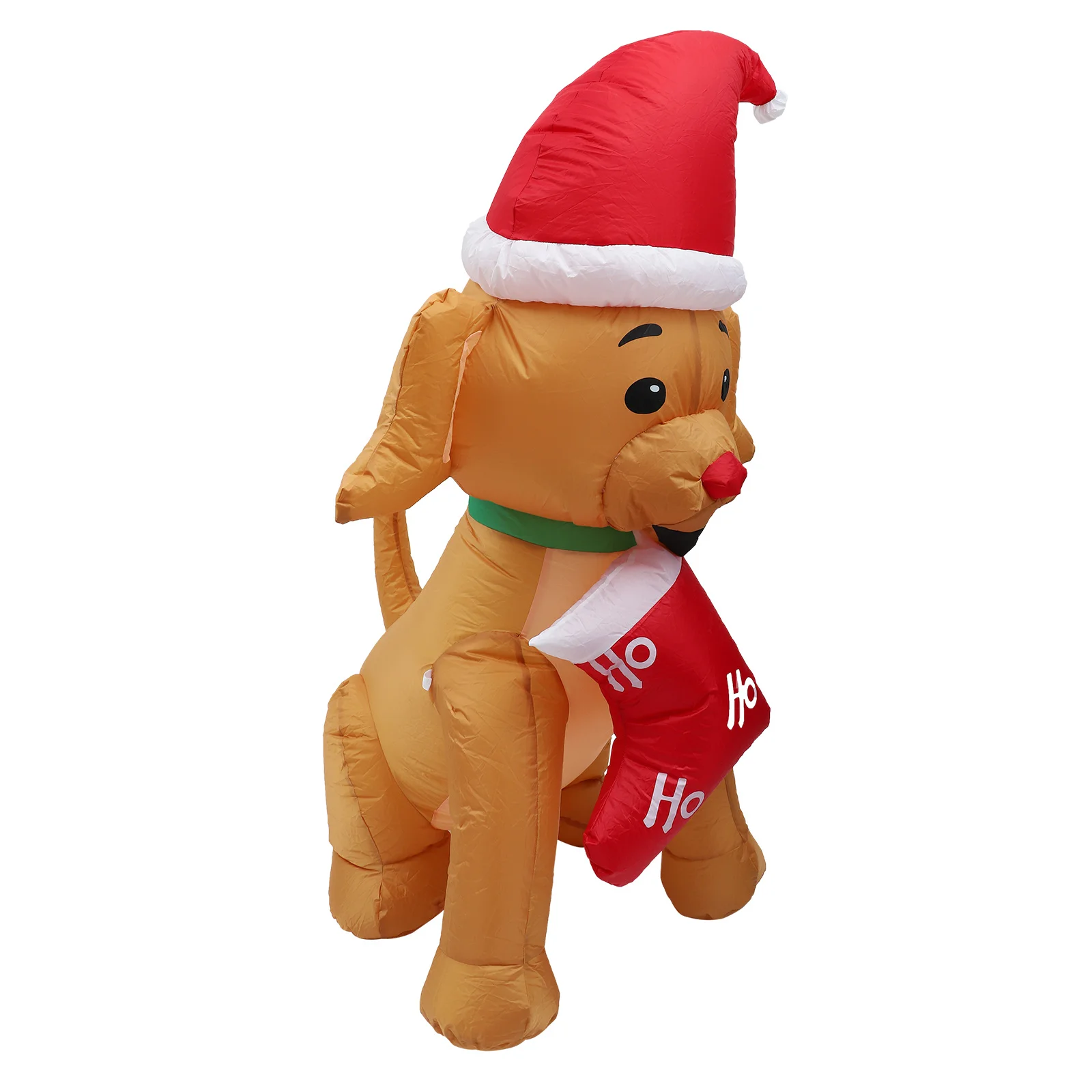 

Inflatable Dog 150cm Christmas Party Inflatable Decor Yard Decoration Polyester Outdoor Party nament Xmas Festive