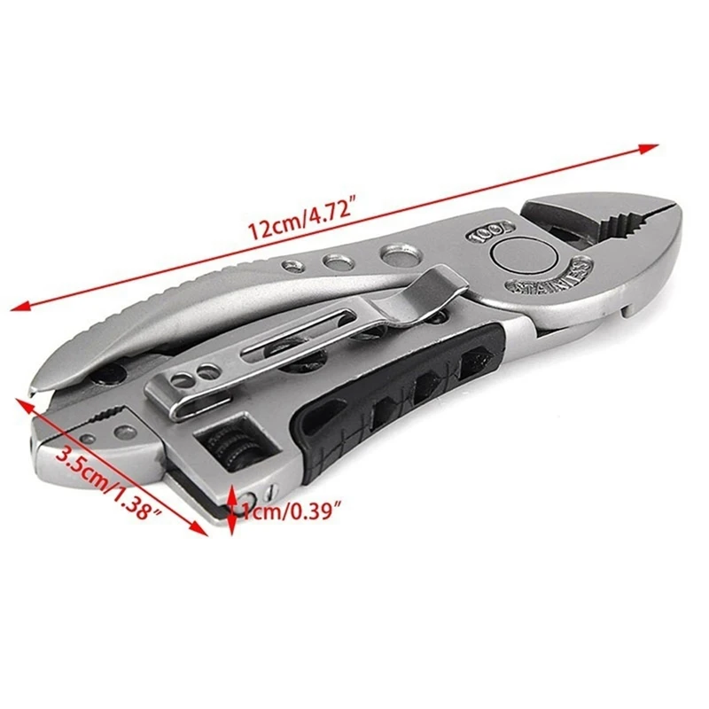 Multitool Pliers Pocket Knife Screwdriver Kit Adjustable Wrench Jaw Spanner Repair Outdoor Camping Survival Multi Tools-A68X - view 2