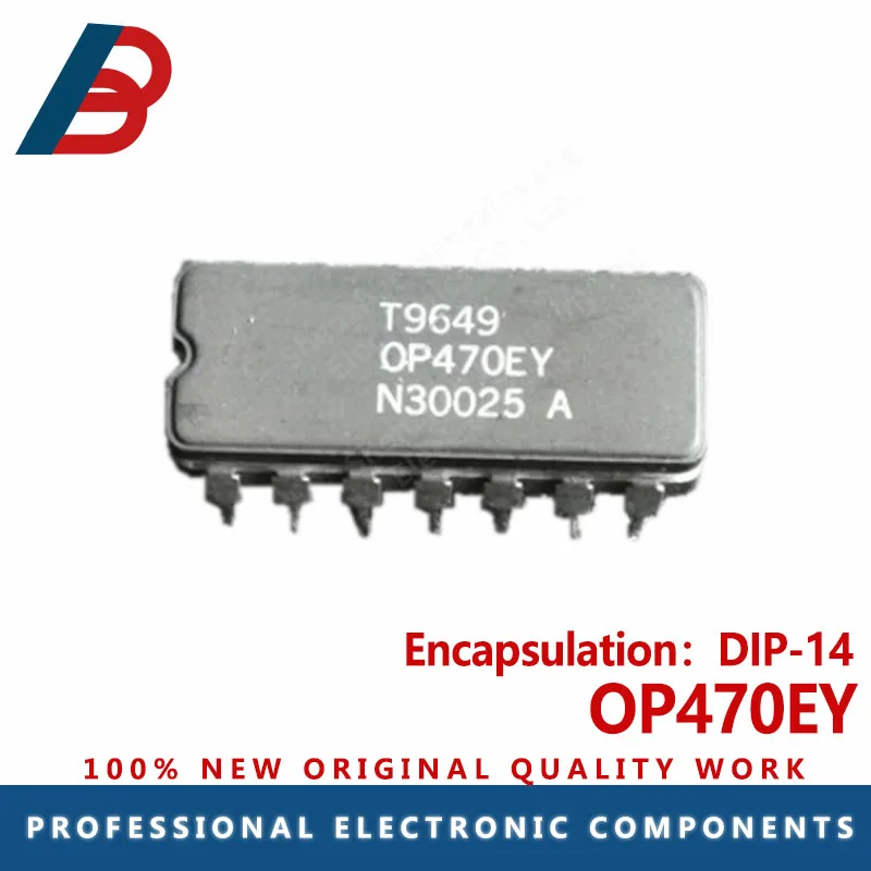 Bht 1PCS OP470EY package DIP-14 extremely low noise four-way operational amplifier