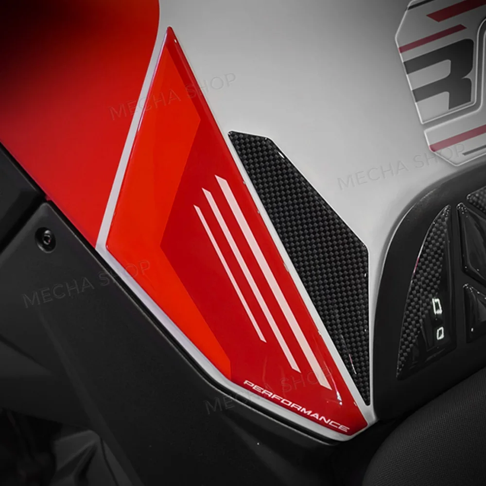 Motorcycle Accessories 3D Tank Mat Sticker Decal For Multistrada V4 RS 2025 3