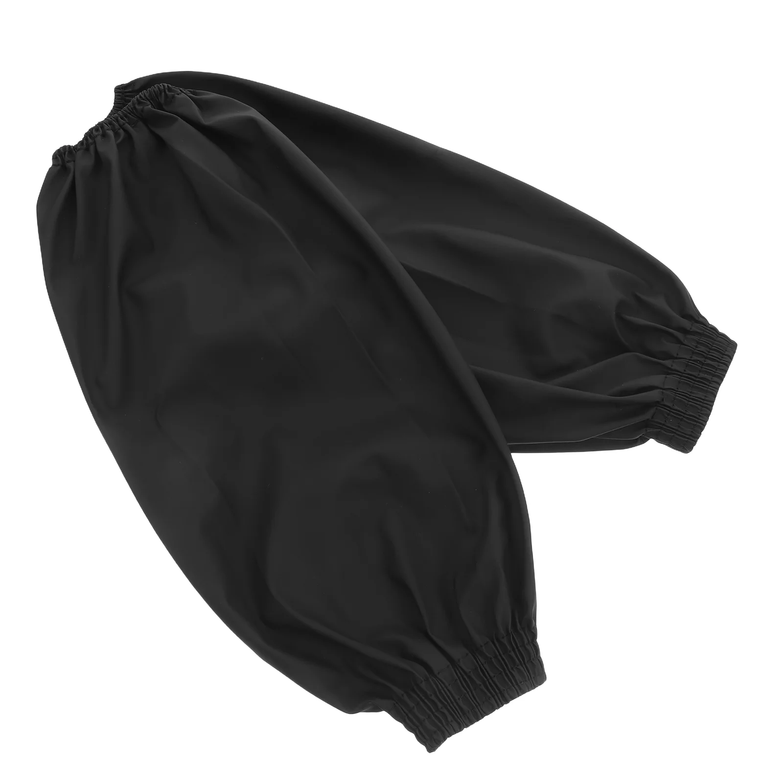 

1 Pair Protective Pu Arm Sleeves For Men Waterproof And Oilproof Oversleeves For Car Washing Dish Washing And Dog