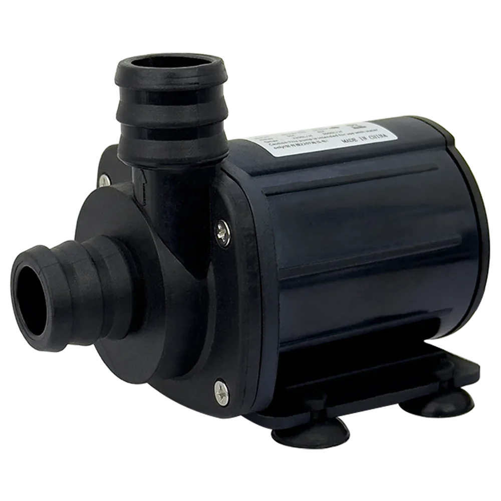 High Pressure Pump with Governor Ceramic Pump 3000L/H 8M Head, DC 12V 24V Submersible Brushless Pump with EU Adapter