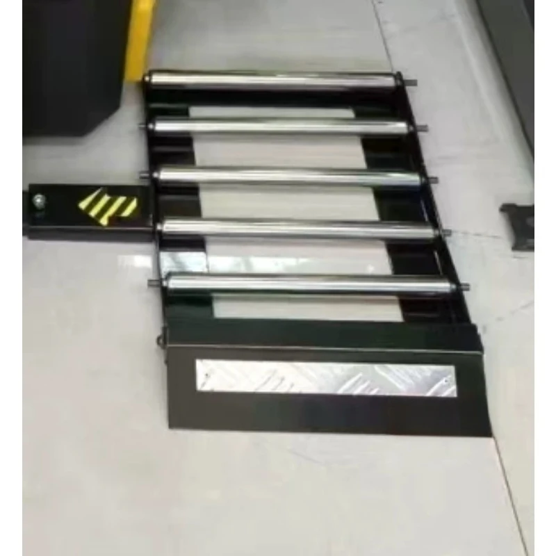 White Steel Tire Roller Plate Sliding Base Board for Tire Changer Wheel Removal Auxiliary Tire Repair Change Tool