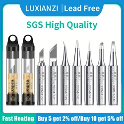 LUXIANZI Lead Free 900M Soldering Iron Tip For Electric Solderi Iron BGA Welding Tip SGS High Quality Rework Station solder Head