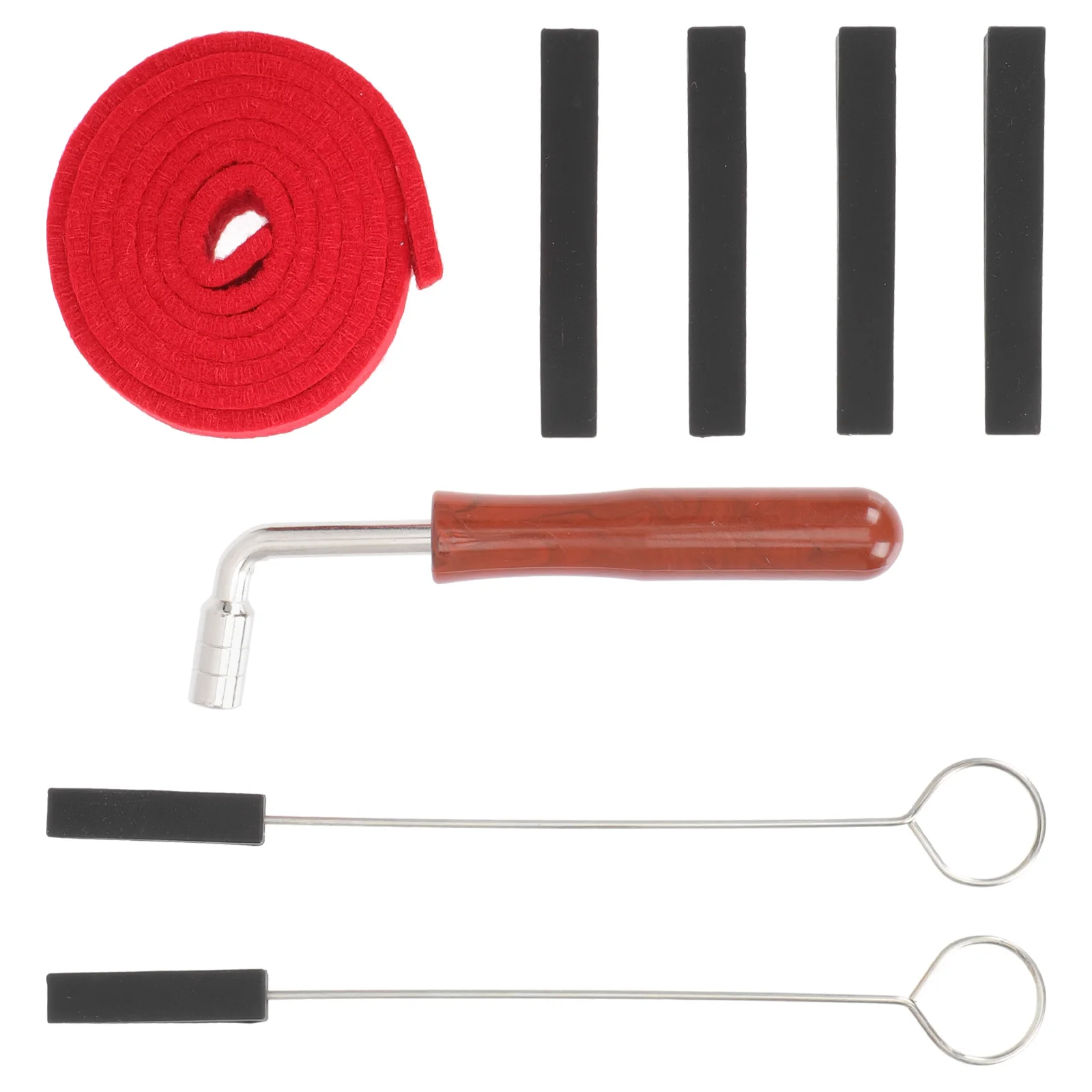 

Piano Tuning Tool Silica Gel Accessory Durable Materials Reduce Volume Practice Mute Useful Silencer Piano Repair Accessories