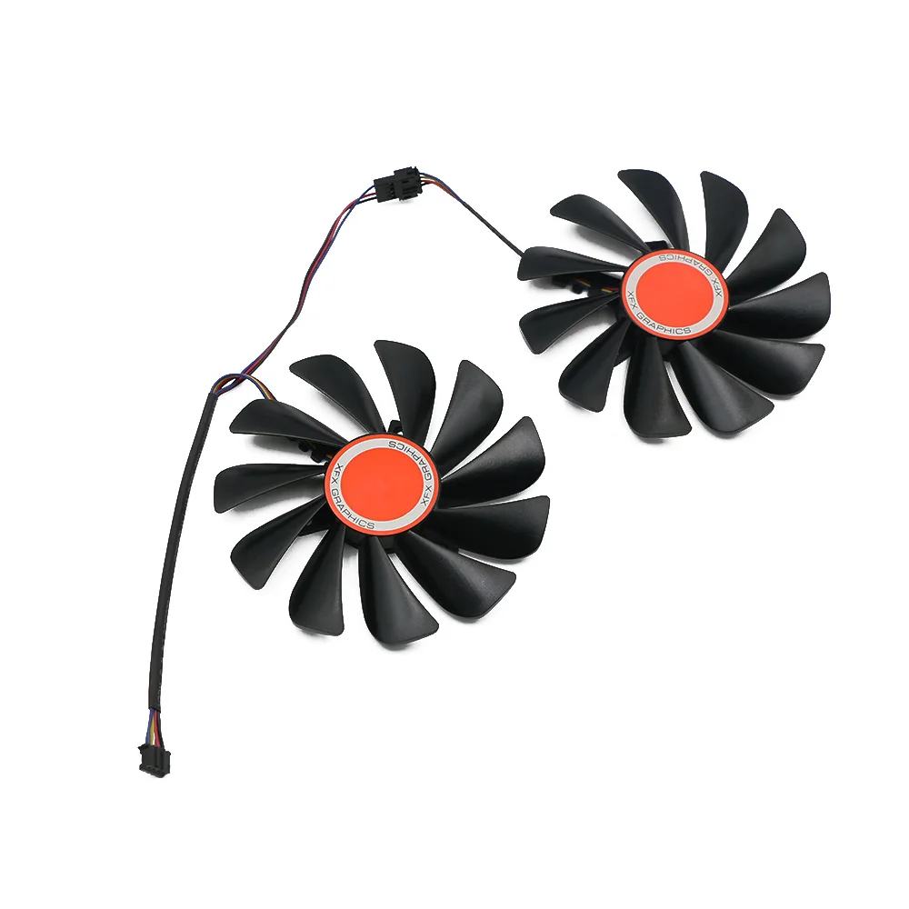 2pcs/set FDC10U12S9-C CF1010U12S 95mm RX580 RX590 GME GPU Video Card Cooler fan For XFX RX 590 580 VGA Video Card Cooling