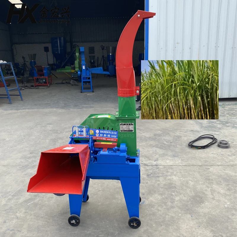 آلة قطع القشر الكهربائية ثنائية الغرض لمعالجة أعلاف الماعز والأغنام #2