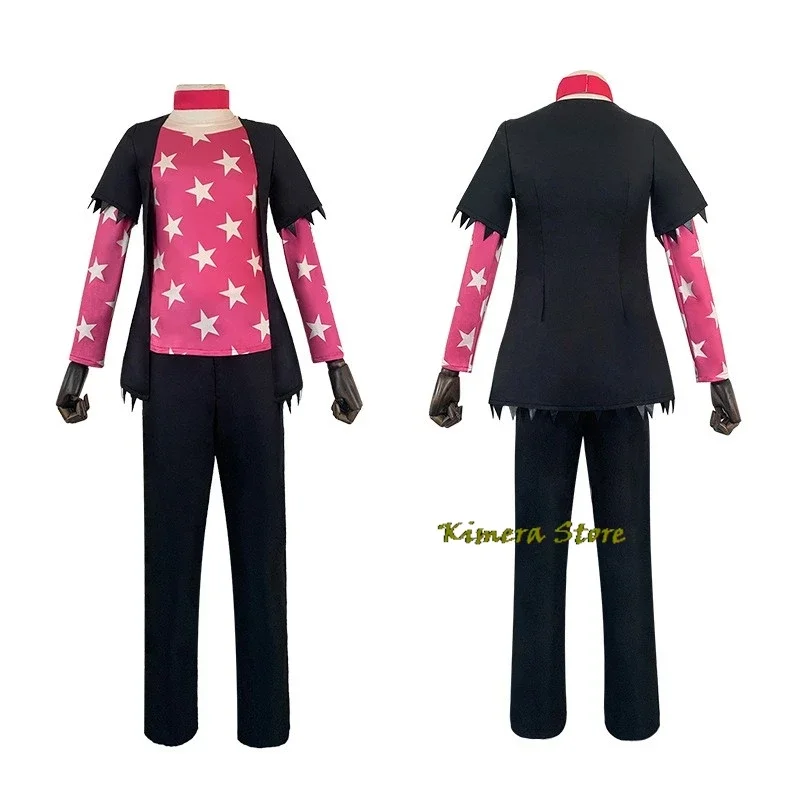 Anime Hazbin Cartoon Hotel Helluva Boss Octavia Cosplay Kostüme Uniform Outfits Halloween Karneval Frauen Anzug Roleplay Tuch