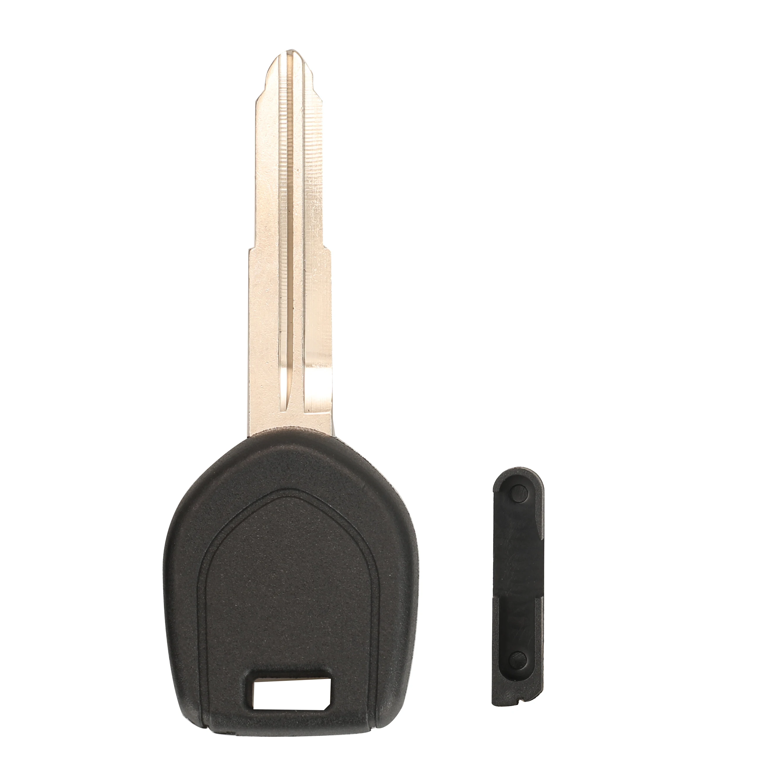 Jingyuqin 10 stücke MIT11 MIT8 Transponder Schlüssel Shell für Mitsubishi Colt Outlander Mirage Pajero Remote Key Kein Chip Links/rechts Klinge