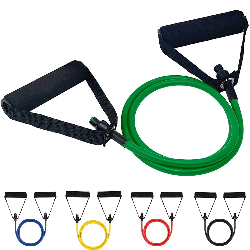 Resistance Bands With Handles Exercise Workout For Men Women Strength Training Equipment At Home Adjustable Tube Band Pull Rope