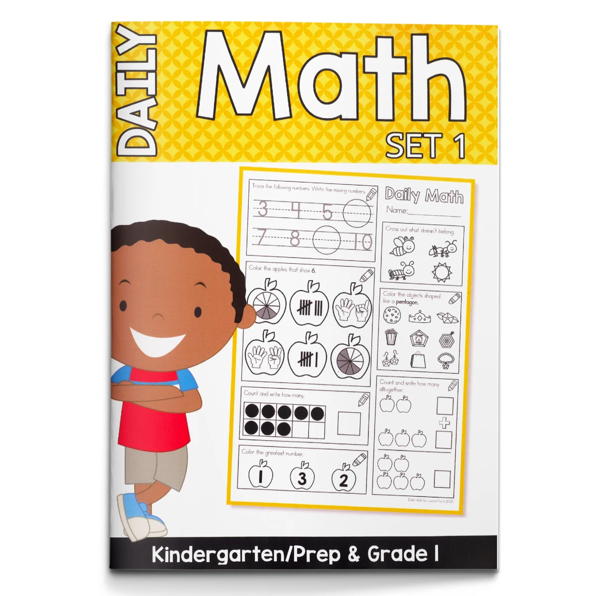 Kids Number Coloring Practice Workbook, Number Learning Book, Cultivate Counting & Early Math Skills