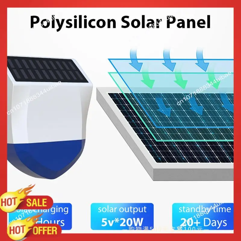 B47C NEO Graffiti สมาร์ทเสียงปลุก Zigbee กลางแจ้งเสียงและนาฬิกาปลุกกันน้ําพลังงานแสงอาทิตย์เสียงนาฬิกาปลุก