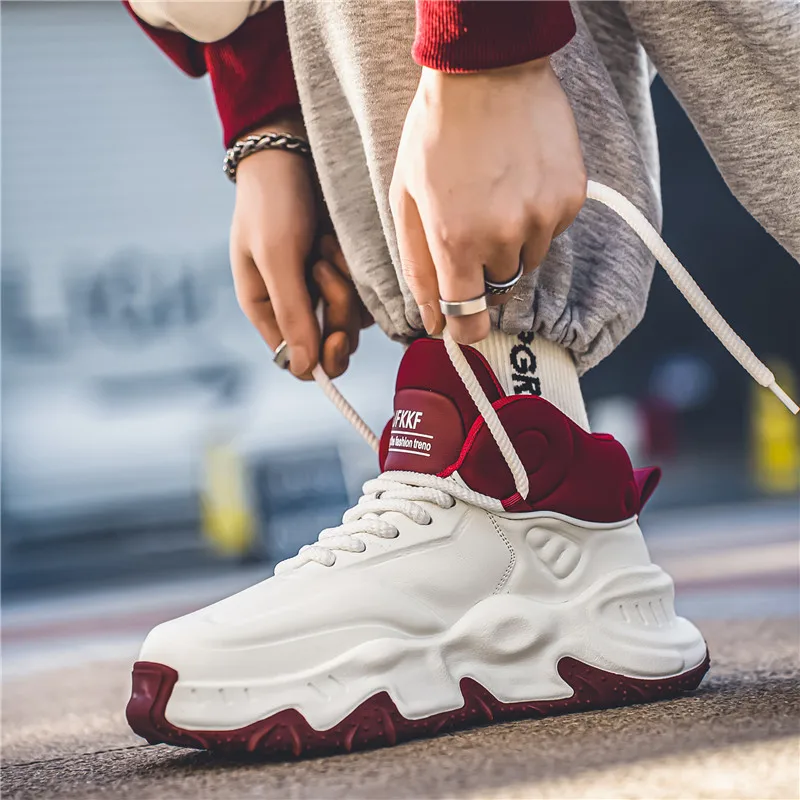 

2025 NEW Men Shoes Platform Male Sneakers Vulcanized Shoes for Men Casual Running Shoes Large Size 39-44 Hot Sapatos Masculinos