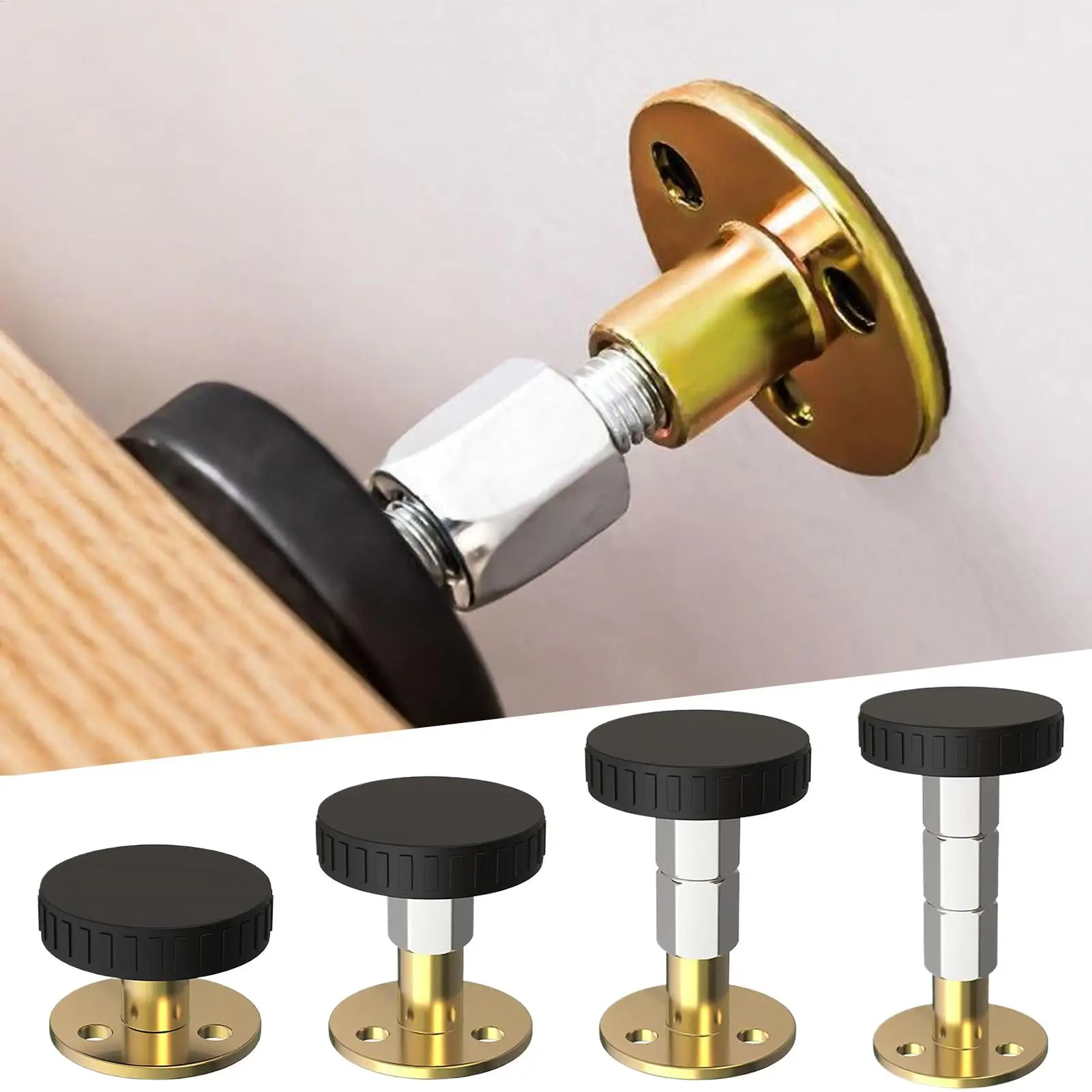 Adjustable bed frame anti-shake tool Self-adhesive headboard stabilizers Anti-loosening bed stoppers Loft bed anti-banging kit