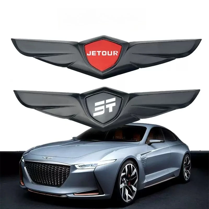 jetour-x70plus-traveller-t2-ダッシュボード-エンジンフード-車用ステッカー-テールウィング-高級装飾メタルエンブレム
