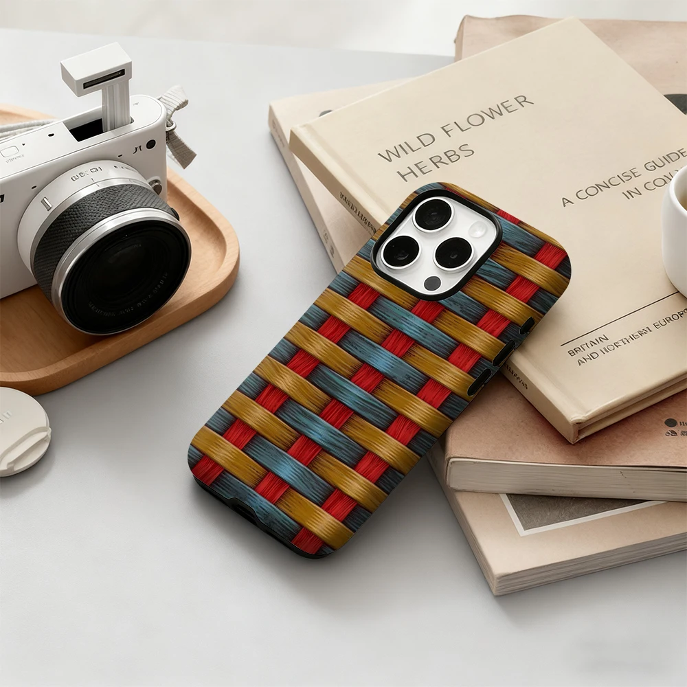 حافظة لهاتف آيفون 17 16 15 14 13 12 11 X XS XR XSMAX 7 8 Air Pro Max Plus غطاء خلفي فاخر بطبقة مزدوجة #2