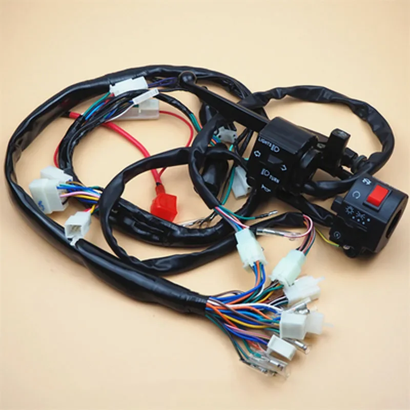Montaje de interruptor de circuito principal de motor para Suzuki, Haojue, Lifan, Skygo, GN125, GN125H, GN125F, GN150