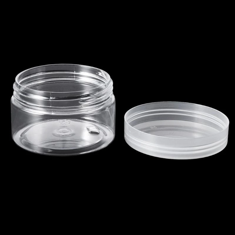 Y4QA 3,4 oz Bouteille rangement transparent pour w / Couver