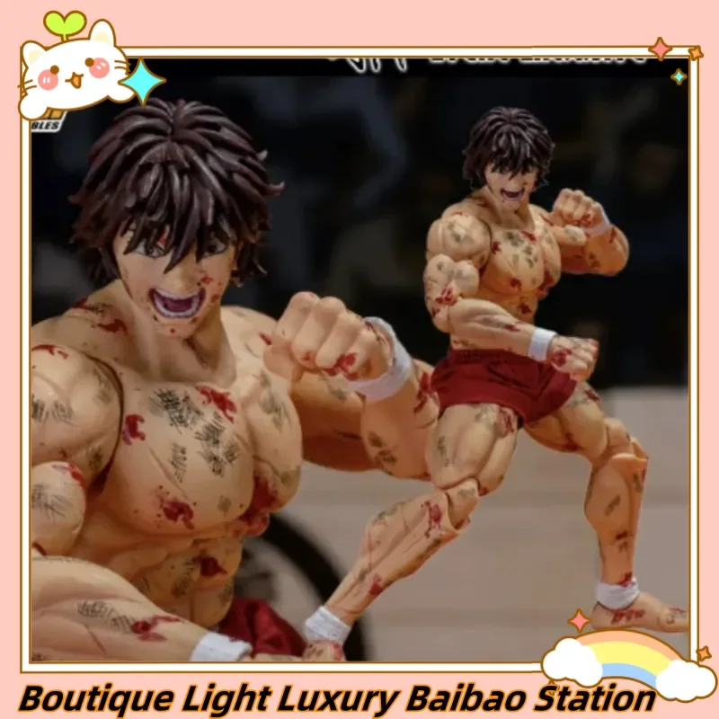 

1/12 Son Of Ogre Baki Hanma Venue Exclusive Version Articulated Action Figure Desktop Ornament Collectible Boy Toy Surprise Gift