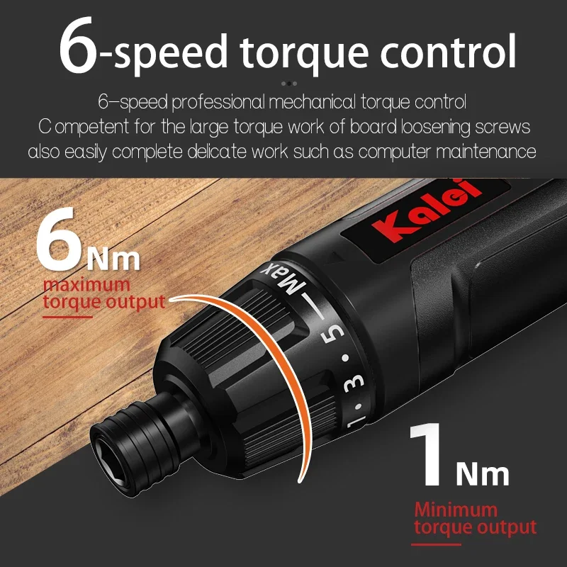 Jeu de tournevis électriques sans fil, source d'alimentation, batterie aste, 3.7V