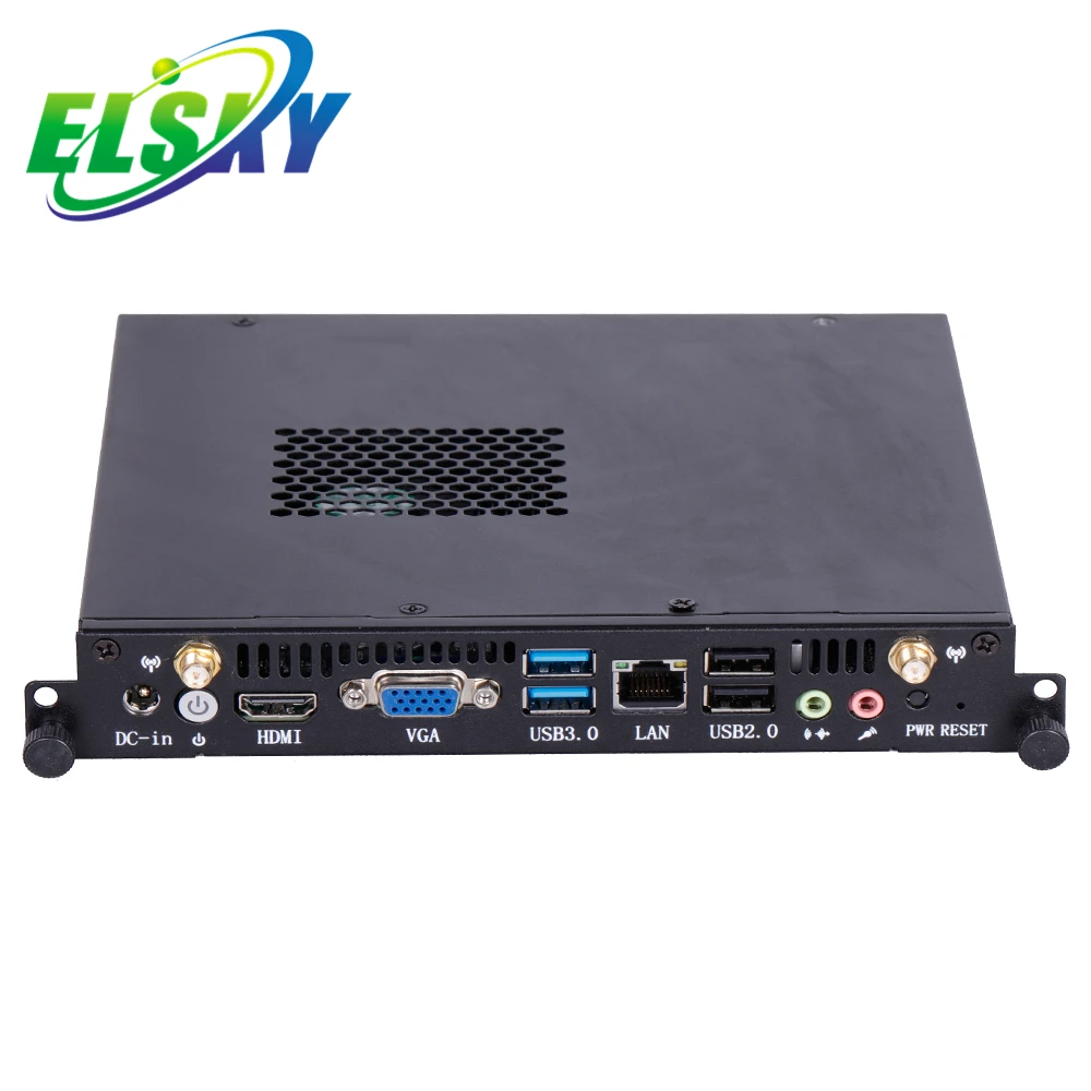 2025 ELSKY P30 OPS PC HM70/HM76/HM77/QM77 Chipset Core i3i5i7 Processore Dual Core DDR3 supporto scheda OPS
