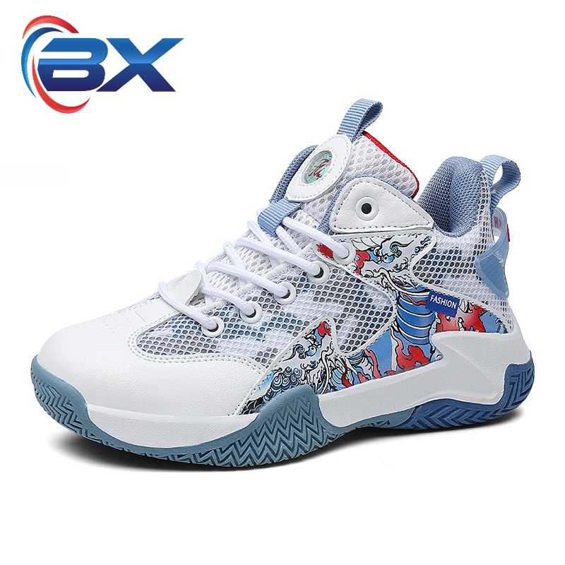 2023 New children's and adult outdoor sports basketball shoes non-slip soles highest quality basketball shoes  size 30-40