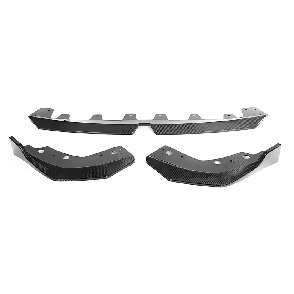 Carbon Fiber Front Bumper Lip For BMW G20 3 Series Lci M Tech M Sport 318i 320i 330i M340i 22-23 DS Style