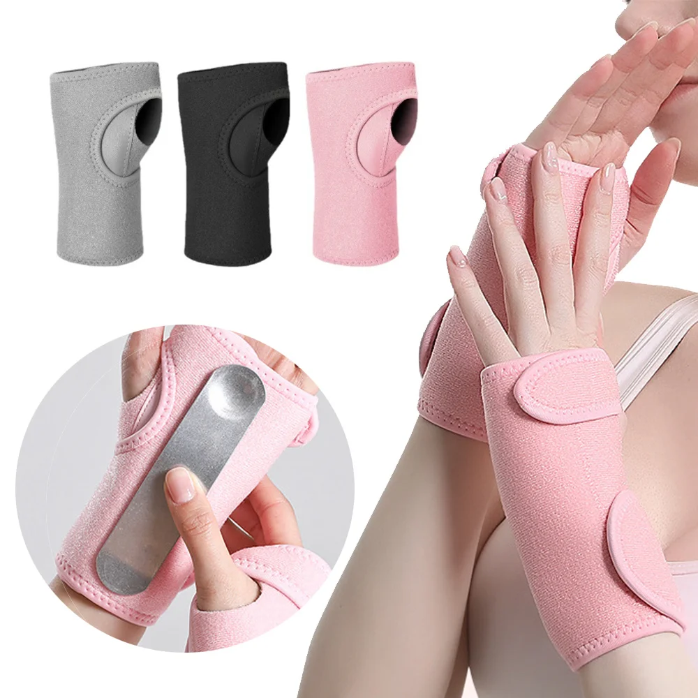 1Pcs Thumb Wrist Brace Wraps Carpal Tunnel Arthritis Tendonitis Sprain Wristband Wrist Support Bandage Sports Gym Hand Protector