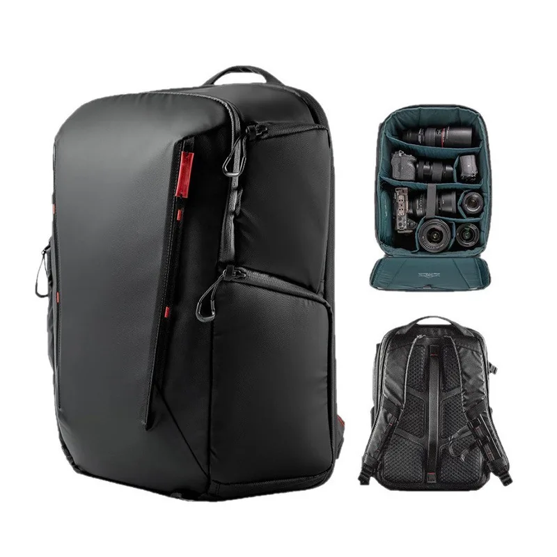 New Camera Bag Large Capacity Waterproof Backpack Micro Single Camera Storage Outdoor Travel Camera Bag
