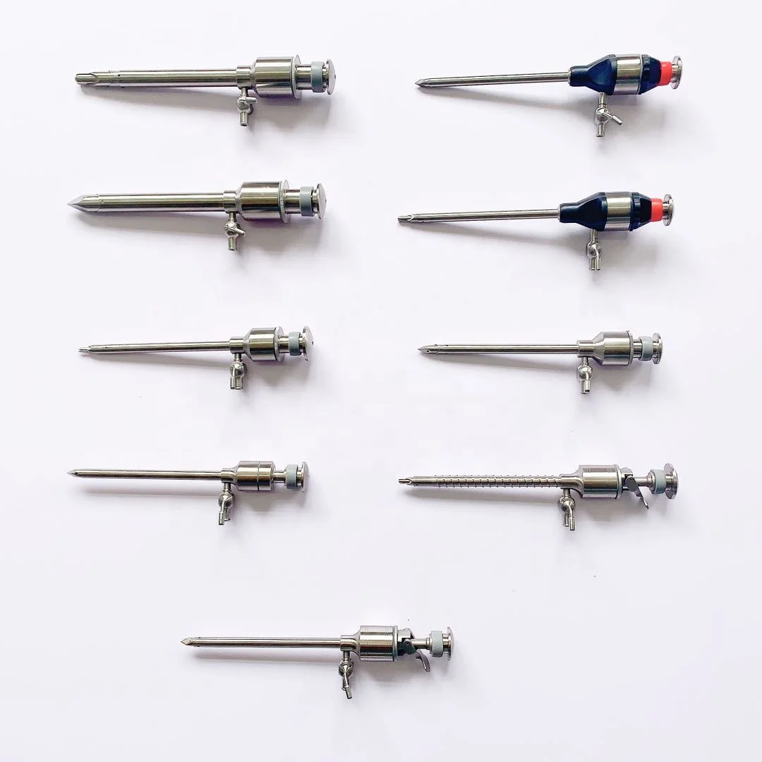 Reusable trocar surgery Medical laparoscopic instruments 15mm 12mm 10mm 5mm Nanyu