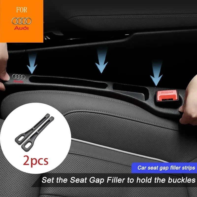 

Car seat gap filling material side seam plug strip For Audi A4 A3 A5 A6 A7 A8 Q3 Q5 Q7 Q8 B5 B6 B7 B8 B9 Q7 8P 8V 8L