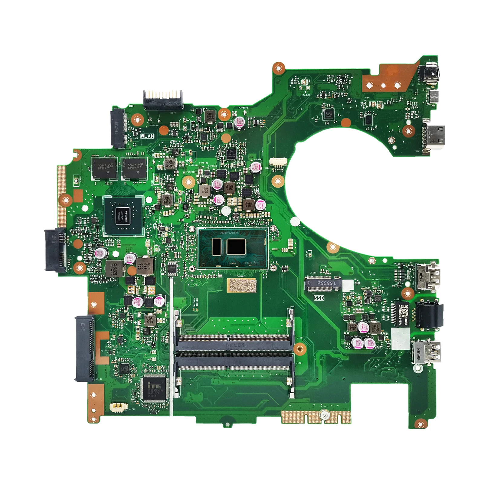 P4540UQ Notebook Mainboard For ASUS PRO P4540U PU554U P454U Laptop Motherboard i3-7100U CPU 940MX