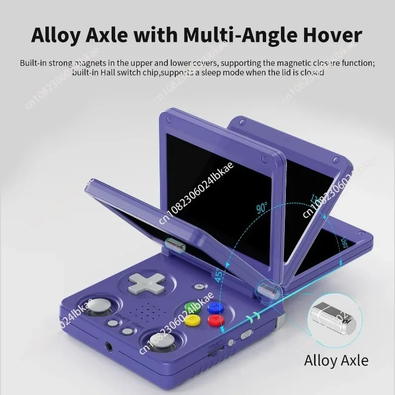 RG34XXSP Double joystick retro nostalgic portable folding clamshell handheld game console home