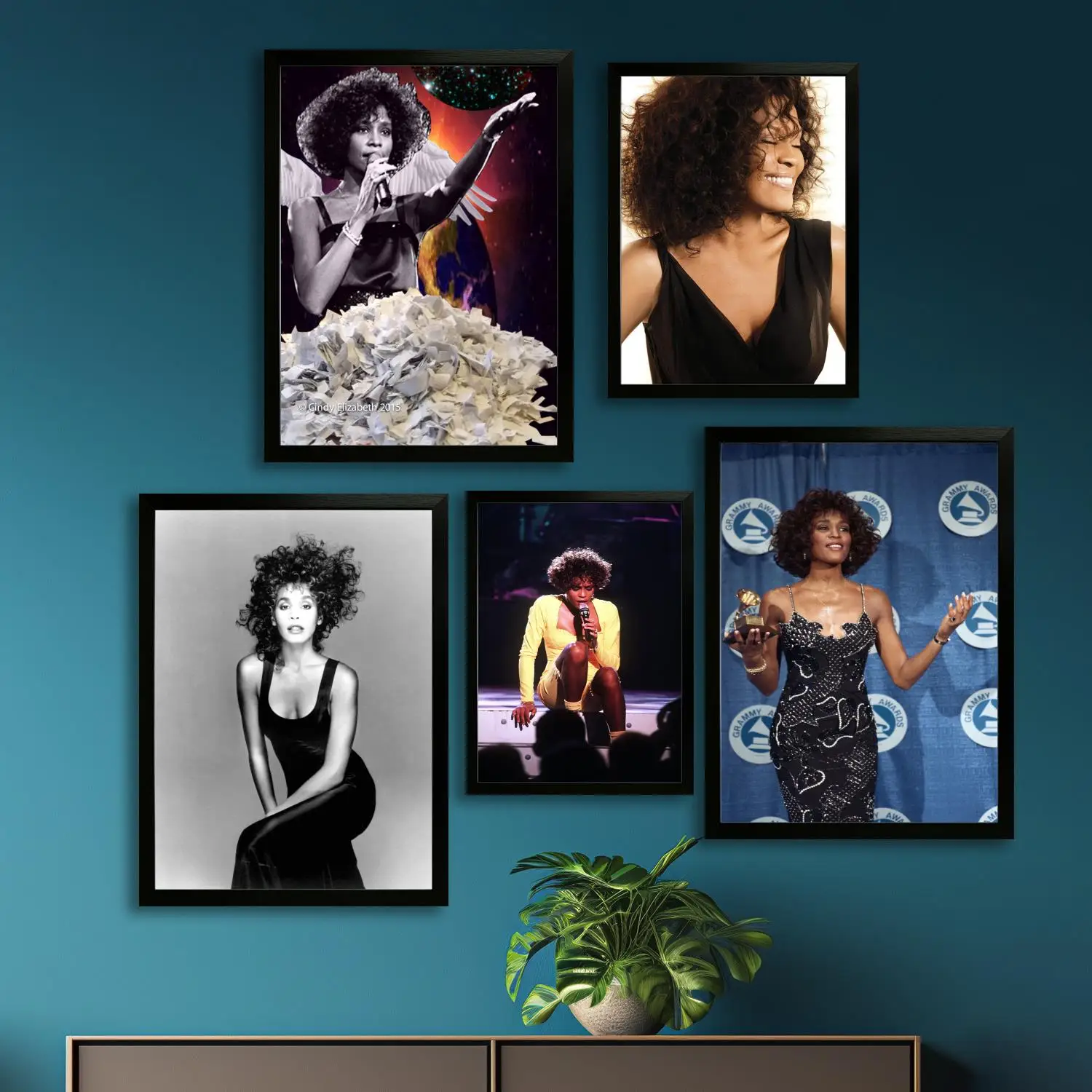 Póster artístico en lienzo de houston y arte de pared, impresión de imágenes, familia moderna, decoración de dormitorio, carteles, pintura decorativa