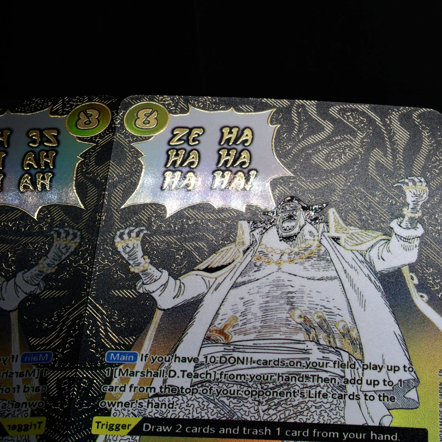 One Piece TCG OPCG English Event Card OP16-116 Zehahahahaha! Manga