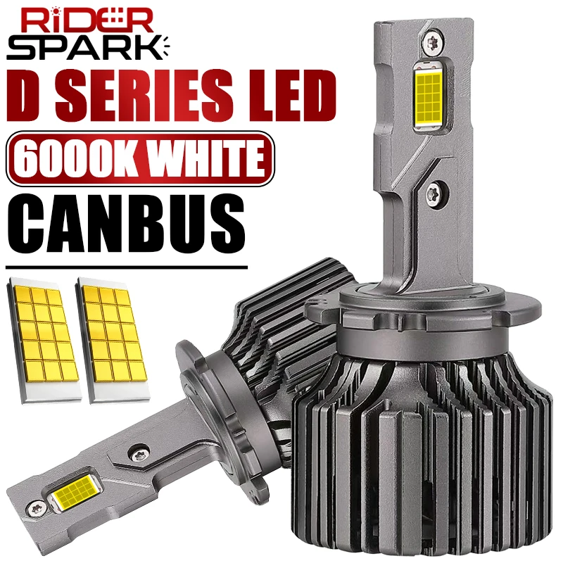 

D3S LED Headlight 1:1 HID D1S D2S D4S D5S D8S 35W Xenon Light 2PCS 9570 CSP Chips Plug and Play D1R D2R D3R D4R Turbo Lamp 12V