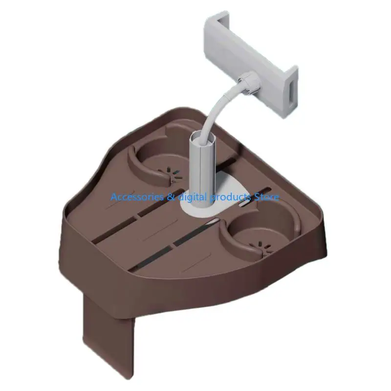 77JD Travel Friendly Adjustable Portable Pool Phone Mount And Drink Holder Waterproof Design For Swimming Pool Entertainment