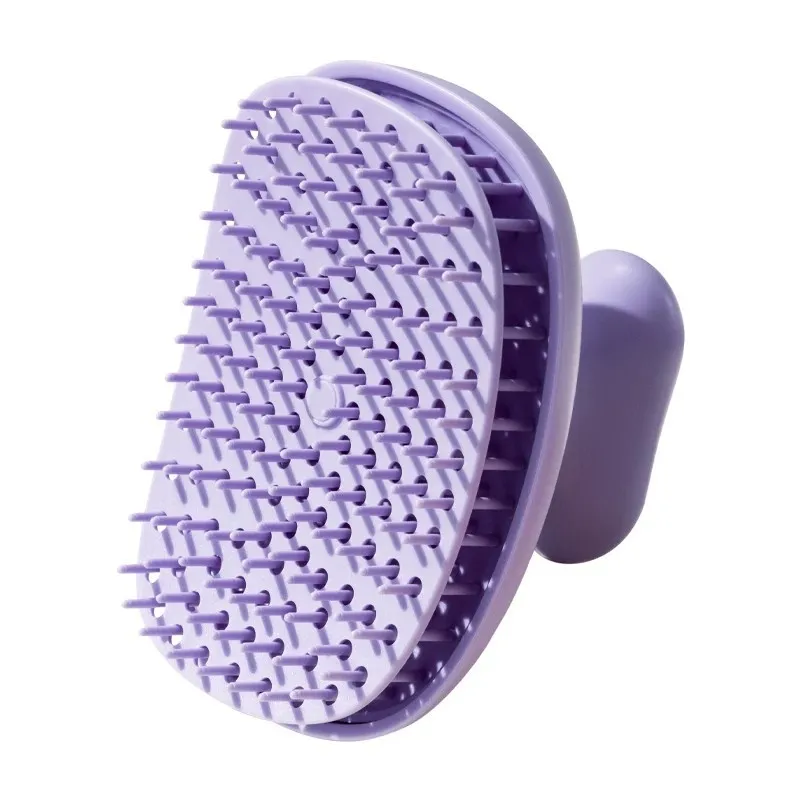 Niliya 2 in 1 Hair Washing Comb Dense Tooth Self Cleaning Head Massage Comb Special