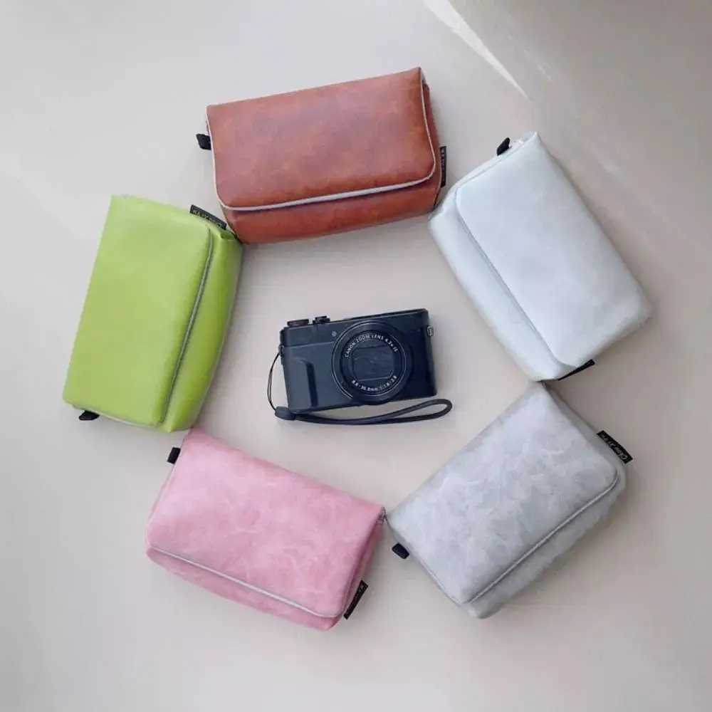 New PU Camera Bag Shockproof Multi-functional Digital Camera Case Waterproof Portable Photography Bag for Ricoh Gr