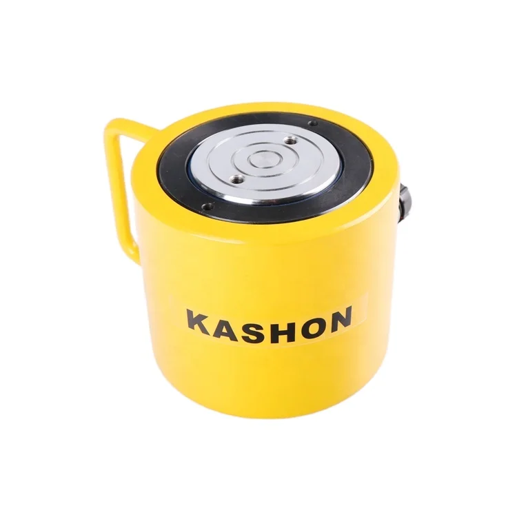 KSRCS-1002 Enerpac Equivalent Low Height Spring Return Flat 100 Ton Hydraulic Oil Cylinder Jack for Lifting