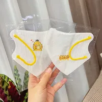 Independent Packaging Summer Thin Breathable Children's Mask 3D Stereoscopic Protection Disposable Cartoon Duckbill Mask