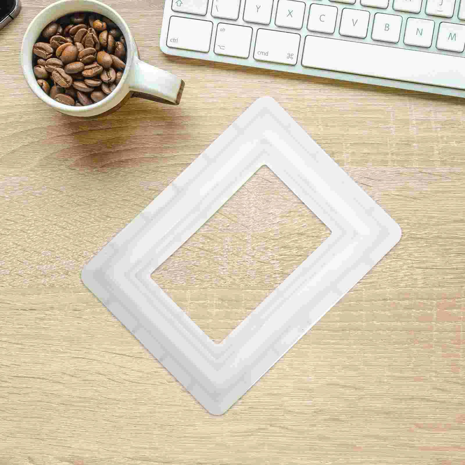 Photo Frame Silicone Mold Tear-resistant Making Supplies Jewelry Dried Flowers Durable DIY Silica Gel Picture