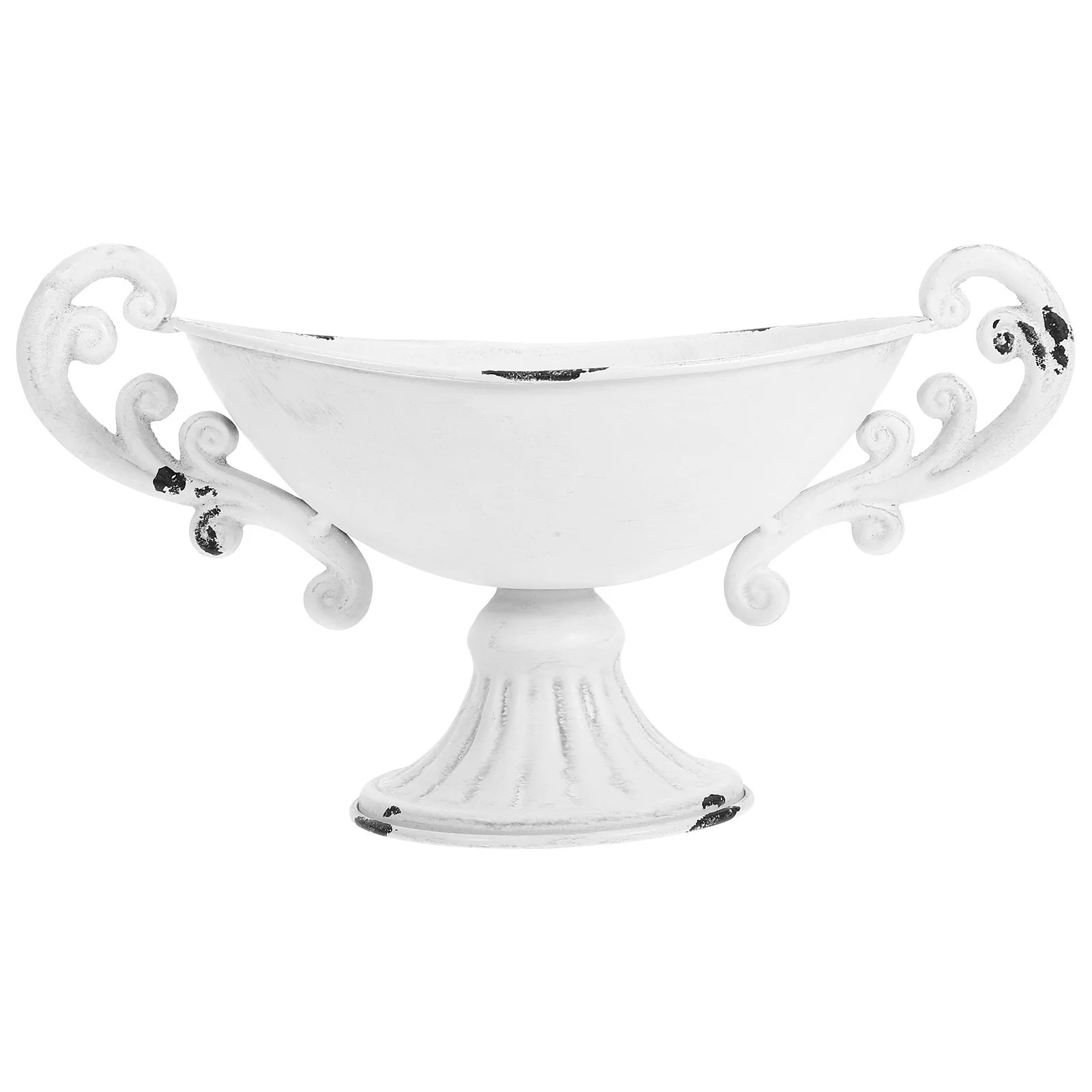 

Tall Metal Urn Planter Vintage Iron Vase for Garden Outdoor Patio Porch Home Decor Living Room Coffee Table Centerpiece