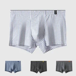 Men Striped Sports Pouch Cotton Briefs Panties Boxer Shorts And Underpants Trunks Underwear Pump Man Boxers Man Pack